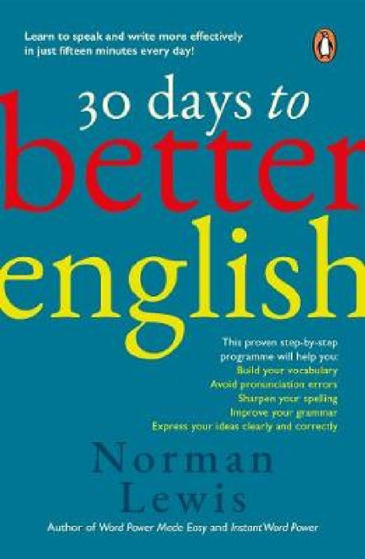30 Days to Better English by Norman Lewis