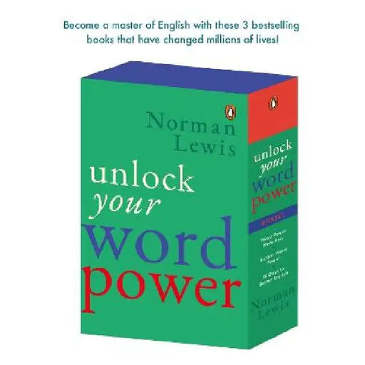 Unlock Your Word Power: Have English At Your Fingertips: A Combo Set of 3 Bestselling Books (Word Power Made Easy + Instant Word Power + 30 Days to Better English) by Norman Lewis