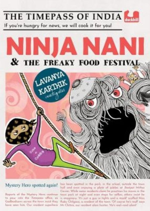 Ninja Nani and the Freaky Food Festival by Lavanya Karthik