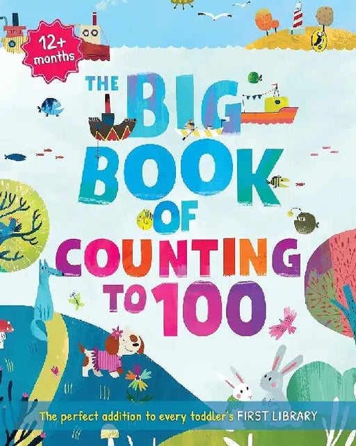 The Big Book Of Counting To 100 Activity Books  Ages 03  Full Colour Activity Books For Children Fun Activities Look And Find First Words Counting by Prhi Editorial
