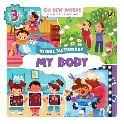 Visual Dictionary Body Activity Books  Ages 3 And Up  First Library  Early Learning Board Books by Prhi Editorial