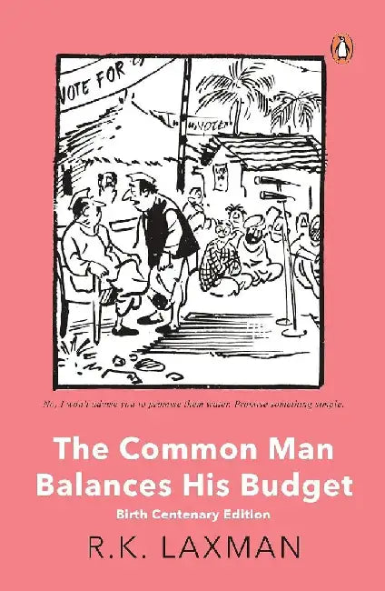 The Common Man Balances His Budget by R.K. Laxman