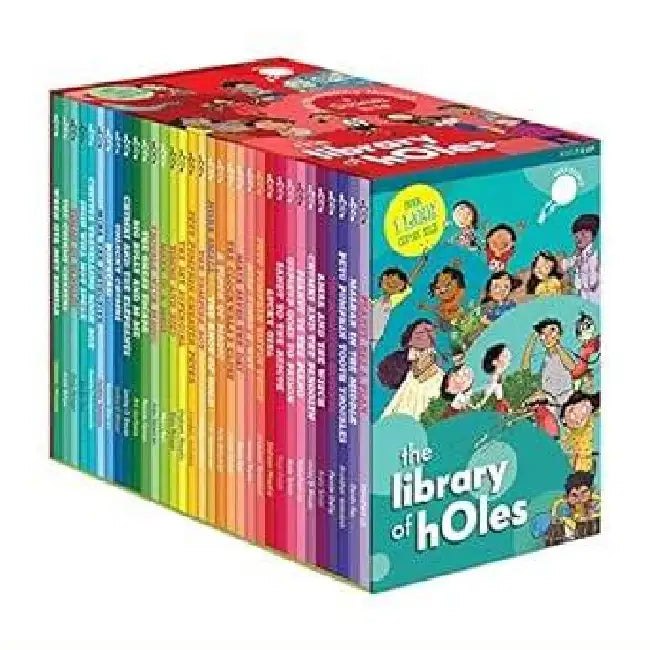 Hole Book: the Library of Holes (New Box Set With 33 Hole Books!) by Various