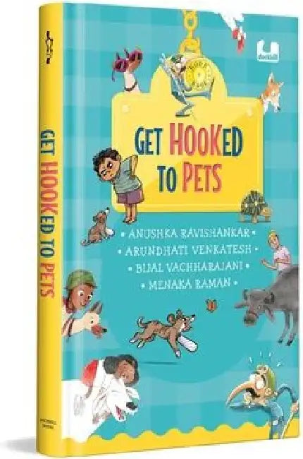 Get Hooked to Pets: A 4 in 1 Gorgeously Illustrated Book on Pets Giftable Hardback Edition Ages 5+ by Various