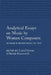 Analytical Essays on Music by Women Composers: Secular & Sacred Music to 1900 by Laurel Parsons