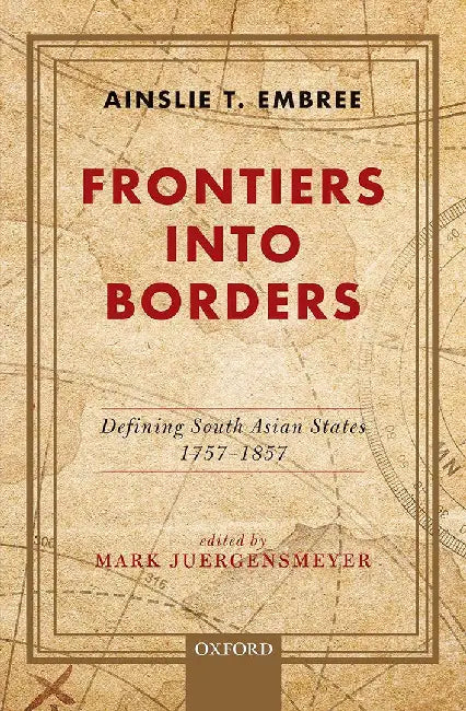 Frontiers Into Borders by Juergensmeyer Mark