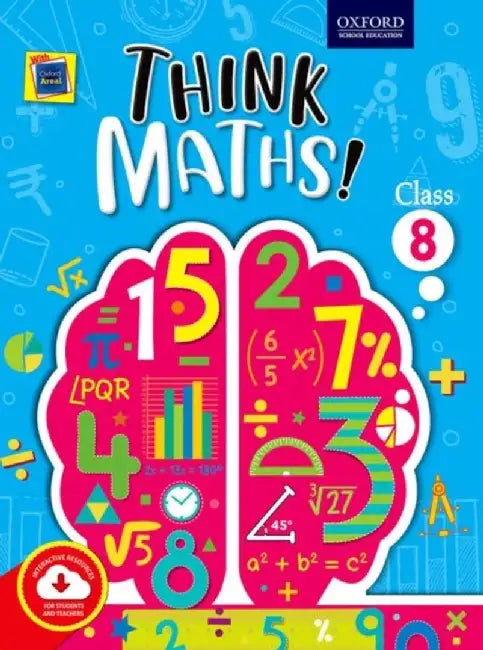 THINK MATHS! COURSEBOOK 8 by EXCELSOFT TECHNOLOGIES PVT. LTD.