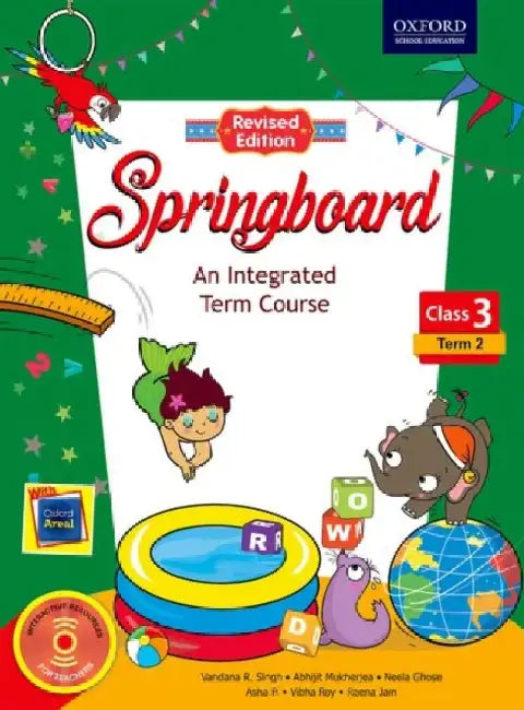 Springboard (Revised Edition) Class 3 Term 2_2018_Updated J&K Map by V.Singh,A.Mukherjea,Ng,Ap,Vr,Rj