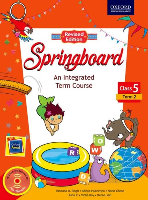 SPRINGBOARD (REVISED EDITION) CLASS 5 TERM 2_2018_UPDATED J&K MAP by V.SINGH A.MUKHERJEA NG AP VR RJ