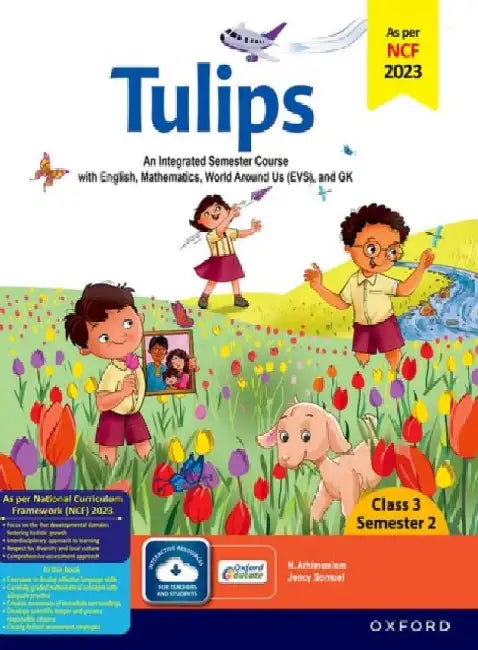 Tulips (First Edition) Class 3 Semester 2 Evs Edition_2024 by Athimoolam, Jency Samuel