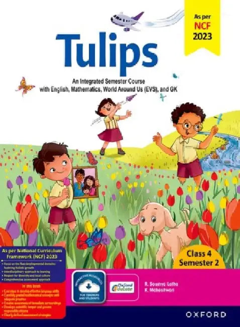 Tulips (First Edition) Class 4 Semester 2 Evs Edition_2024 by Maheswari,Soumyalatha