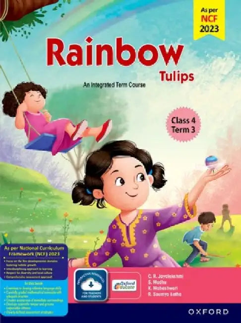 Rainbow Tulips (Term Edition) Class 4 Term 3_2024 by Jayalakshmi,Madhu,Maheswari,Soumyalatha