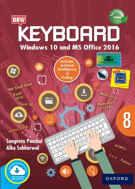 Keyboard 8 (Win10-Office16) (Ai+Coding) by Sangeeta Panchal/Alka Sabharwal