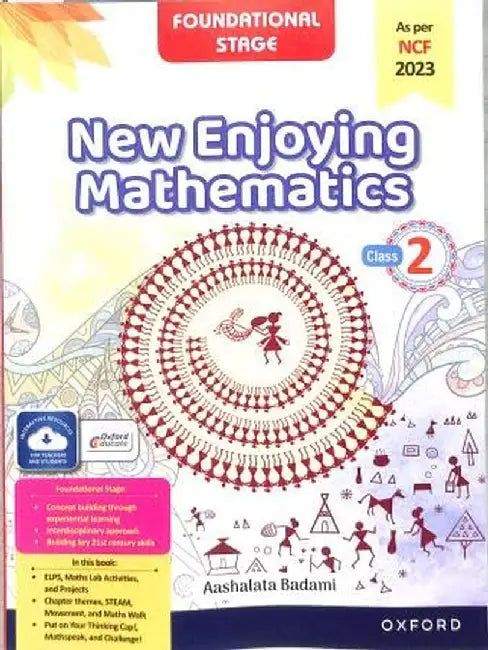New Enjoying Mathematics 2024 Ed. Book 2 by Aashalata Badami