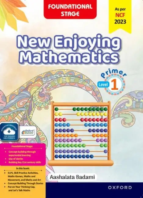 New Enjoying Mathematics 2024 Level 1 by Aashalata Badami