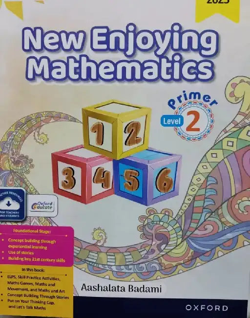 New Enjoying Mathematics 2024 Level 2 by Aashalata Badami