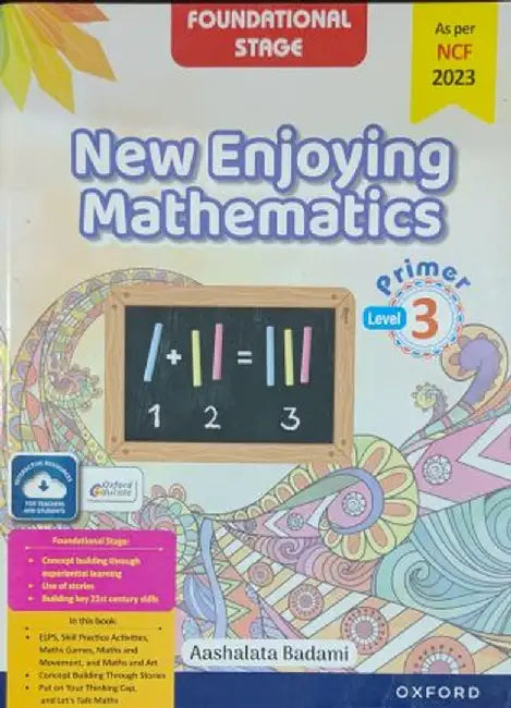 New Enjoying Mathematics 2024 Level 3 by Aashalata Badami