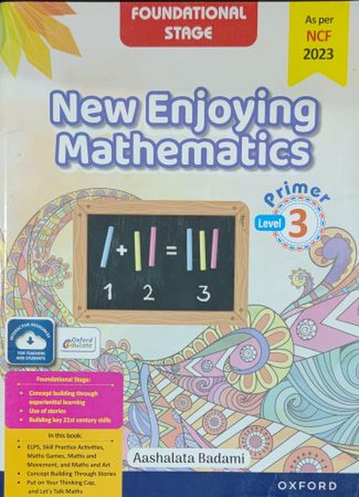 New Enjoying Mathematics 2024 Level 3 by Aashalata Badami