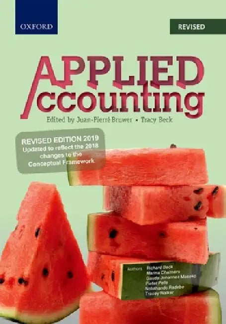 Applied Accounting by Juan-Pierré Bruwer, Tracy Geraldine Beck, Richard Beck