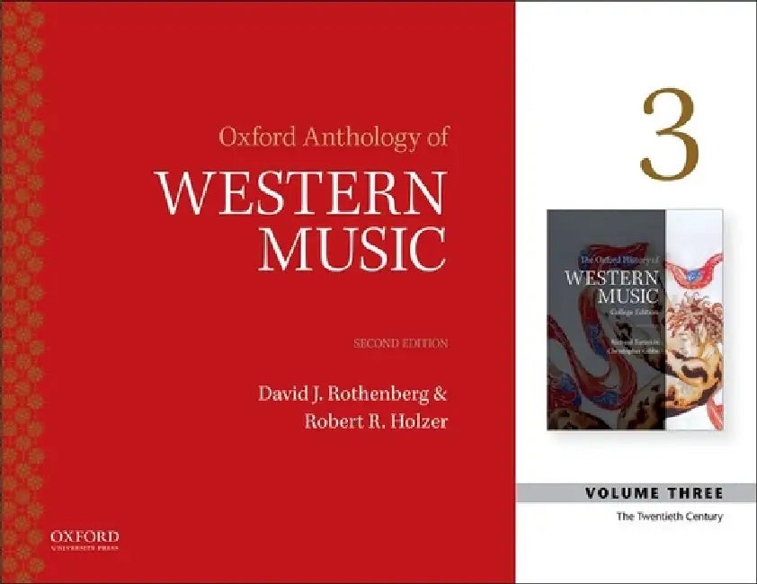 Oxford Anthology of Western Music 2nd Edition Volume Three by Taruskin Gibbs