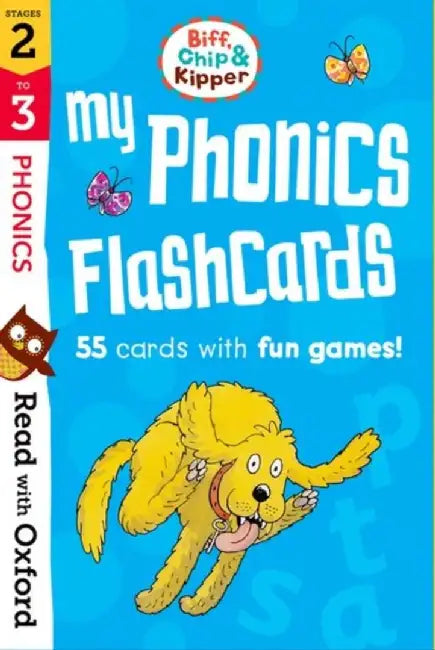 Read with Oxford: Stages 2-3: Biff, Chip and Kipper: My Phonics Flashcards by Roderick Hunt