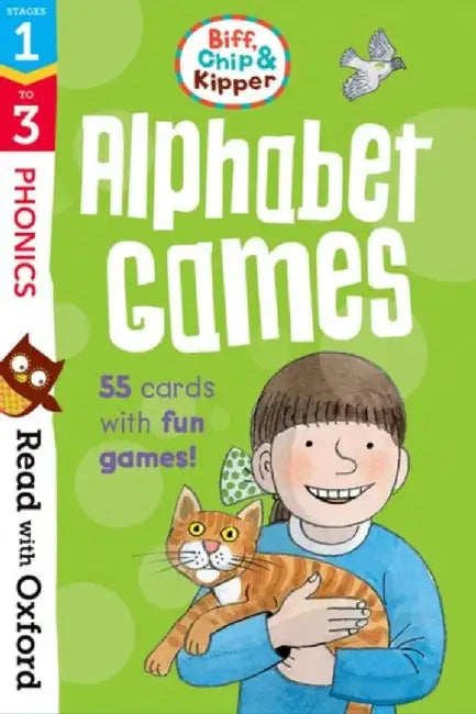 Read with Oxford: Stages 1-3: Biff, Chip and Kipper: Alphabet Games Flashcards by Roderick Hunt