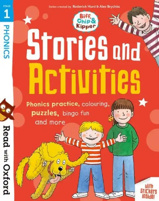 Read with Oxford: Stage 1: Biff, Chip and Kipper: Stories and Activities by Roderick Hunt