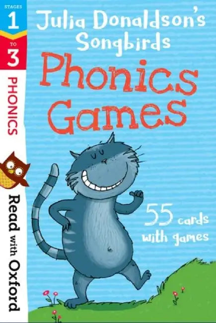 Read with Oxford: Stages 1-3: Julia Donaldson's Songbirds: Phonics Games Flashcards by Julia Donaldson