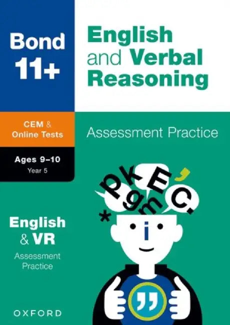 11+: Bond 11+ CEM English & Verbal Reasoning Assessment Papers 9-10 Years by Michellejoy Hughes