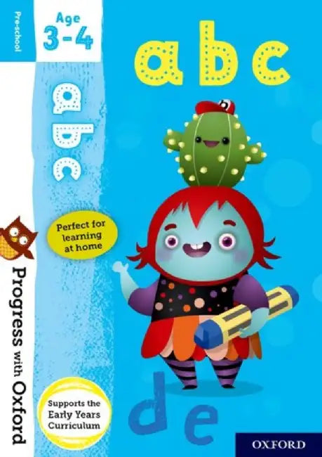Progress with Oxford: ABC Age 3-4 by Eileen Jones