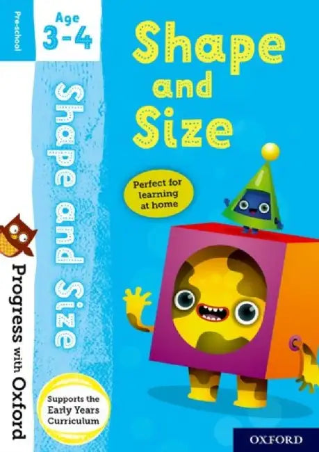 Progress with Oxford: Shape and Size Age 3-4 by Sarah Snashall