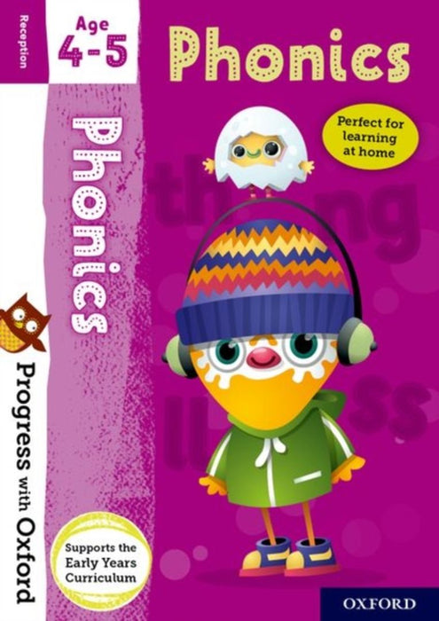 Progress with Oxford: Progress with Oxford: Phonics Age 4-5 - Practise for School with Essential English Skills