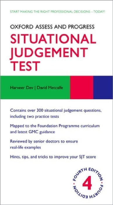 Oxford Assess and Progress Situational Judgement Test 4th Edition
