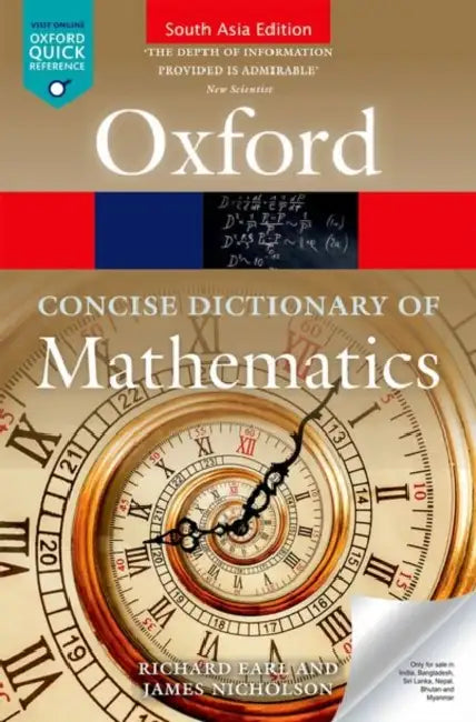 Concise Dictionary of Mathematics by Richard Earl