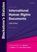 Blackstones International Human Rights Documents 13th Editio by Bisset