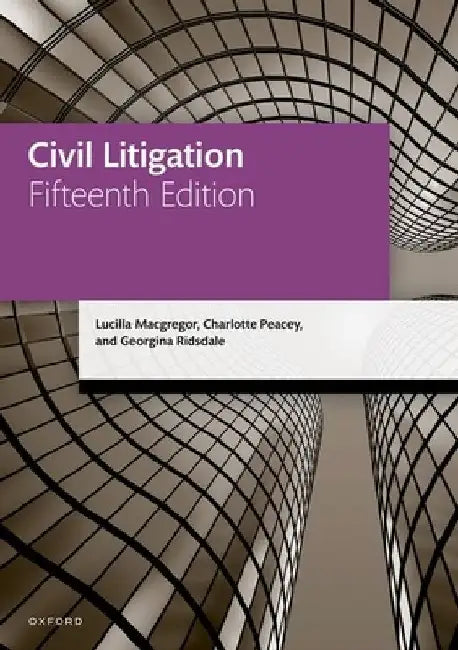 Civil Litigation 15th Edition by MacGregor