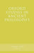 Oxford Studies in Ancient Philosophy, Volume 63 by Rachana Kamtekar