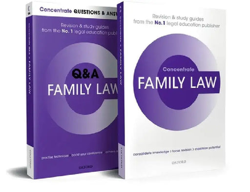 Family Law Revision Concentrate Pack: Law Revision and Study Guide by Susan Heenan