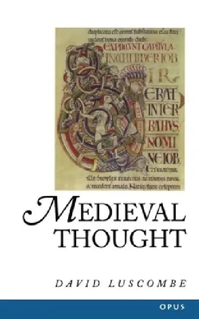 Medieval Thought by David Luscombe, D. E. Luscombe