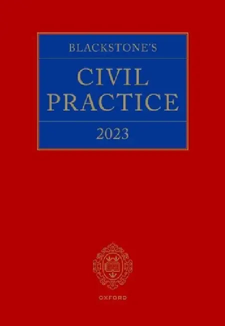 Blackstone's Civil Practice 2023 by Stuart Sime, Derek French