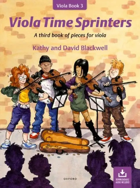 Viola Time Sprinters by Kathy Blackwell
