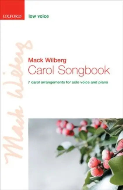 Carol Songbook: Low voice