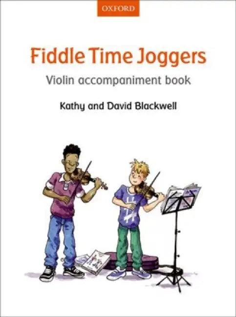 Fiddle Time Joggers Violin Accompaniment Book by No Author