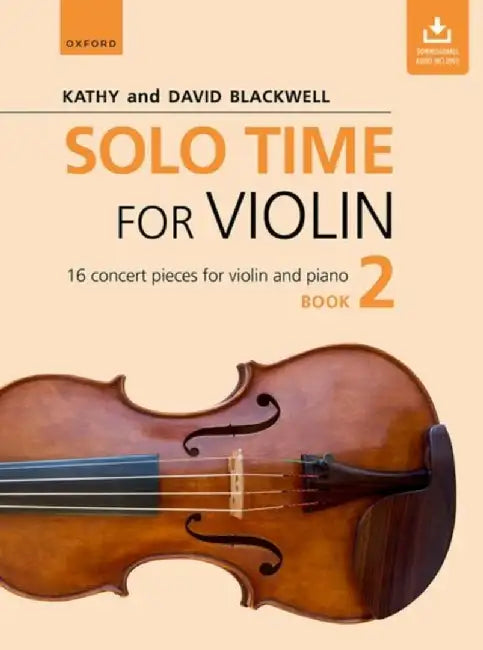 Solo Time for Violin Book 2 by Kathy Blackwell