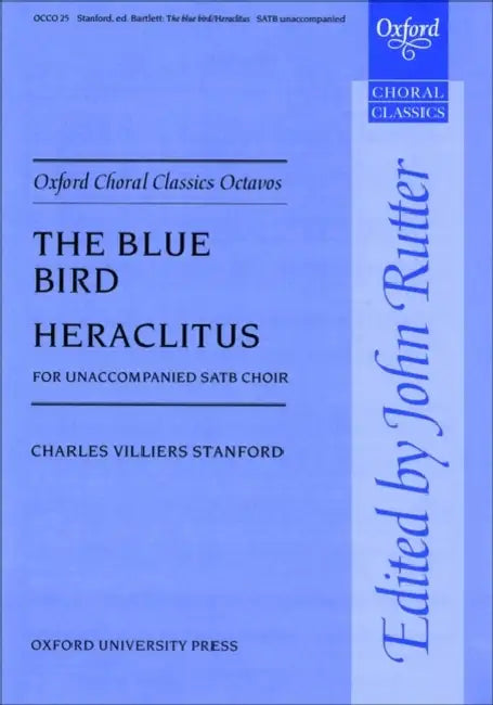Blue Bird Heraclitus by Stanford
