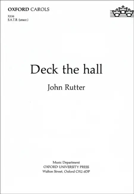 Deck the hall by John (COP) Rutter