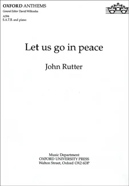 Let us go in peace by John (COP) Rutter