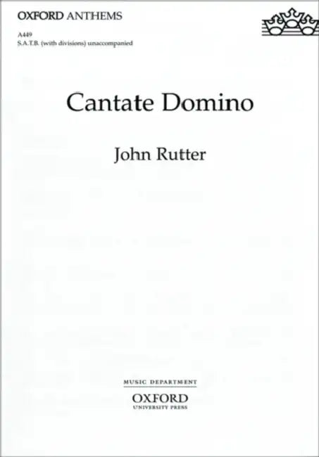 Cantate Domino by John (COP) Rutter