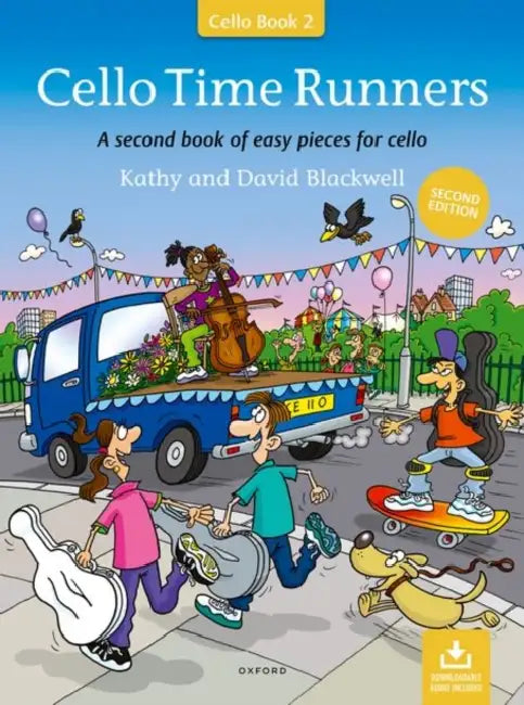 Cello Time Runners (Second Edition): A second book of easy pieces for cello by Kathy (COP)/ Blackwell, David (COP) Blackwell