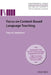 Oxford Key Concepts for the Language Classroom Focus on Content Based Language Teaching: Focus on Content Based Language Teaching by Patsy Lightbown